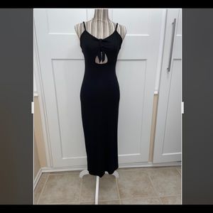 Rebel Sugar Black Keyholes Dress.